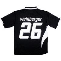 2010-11 Sturm Graz Match Issue Home Shirt Weinberger #26