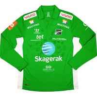 2014 Odd Grenland Match Issue Signed GK Shirt #20