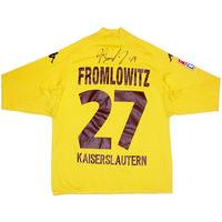 2005 06 kaiserslautern match issue signed gk shirt fromlowitz 27