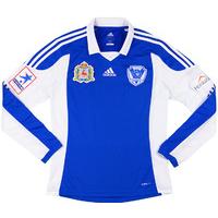 2013-14 Volga Nizhniy Novgorod Match Issue Home L/S Shirt Polyanin #6