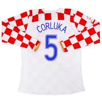 2006-07 Croatia Match Issue Home L/S Shirt ?orluka #5