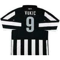 2013-14 PAOK Home L/S Shirt Vukic #9 *w/Tags*