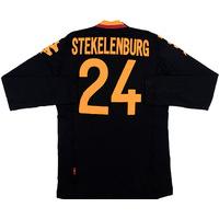 2012-13 Roma Match Issue GK Black Shirt Stekelenburg #24