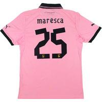 2013-14 Palermo Player Issue Home Shirt Maresca #25 *As New*