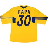 2013-14 Metalist Kharkiv Player Issue Home L/S Shirt Papa #30 *w/Tags*