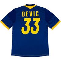 2013 14 metalist kharkiv away shirt devic 33 wtags