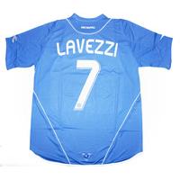 2007-08 Napoli Home Shirt Lavezzi #7 *w/Tags*