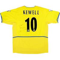 2002-03 Leeds United Match Issue Away Shirt Kewell #10