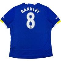 2016 17 everton home shirt barkley 8 very good xl