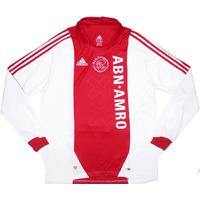 2007-08 Ajax L/S Home Shirt (Excellent) L