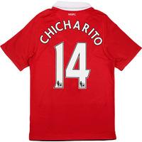 2010-11 Manchester United Home Shirt Chicharito #14 *w/Tags* XXL