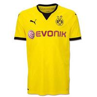 2015 2016 borussia dortmund european home puma shirt kids