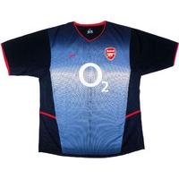 2002 04 arsenal away shirt very good xl