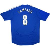 2006-07 Chelsea Home Shirt Lampard #8 (Very Good) XL