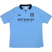 2012-13 Manchester City Home Shirt (Good) XXL