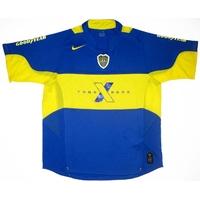 2005 Boca Juniors Centenary Home Shirt (Good) M