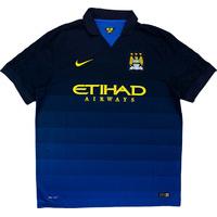 2014-15 Manchester City Away Shirt (Very Good) L