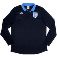 2011-12 England Away L/S Shirt S