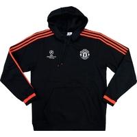 2015-16 Manchester United Champions League Hooded Sweat Top (Very Good) S