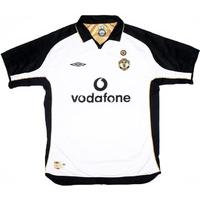 2001-02 Manchester United Centenary Away/Third Shirt (Very Good) M