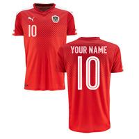 2016-2017 Austria Home Shirt (Your Name)