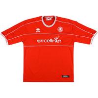 2001-02 Middlesbrough Home Shirt (Excellent) XL