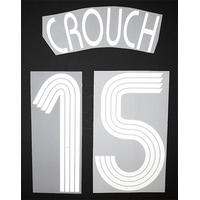 2006-08 Liverpool European White Name Set Crouch #15