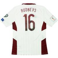 2016 17 latvia match issue world cup qualifiers away shirt rudevs 16