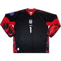 2003 England U-17 Match Issue European Championship GK Shirt #1 (Heaton)