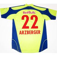 2005-06 Red Bull Salzburg Match Issue GK Shirt Arzberger #22