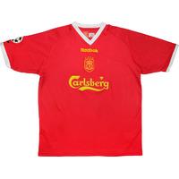 2001-03 Liverpool European Shirt (Good) XXL