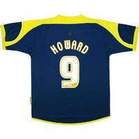 2005 07 derby county away shirt howard 9 very good m