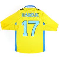 2011 12 napoli third ls shirt hamsik 17 wtags xl