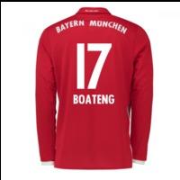 2016 17 bayern munich long sleeve home shirt boateng 17 kids