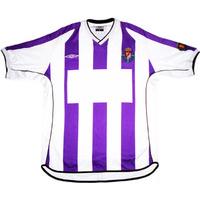 2000-01 Real Valladolid Home Shirt (Very Good) XL