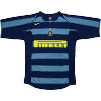 2004 06 inter milan european shirt good xl