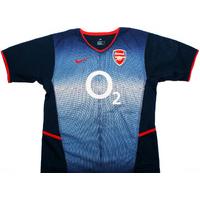 2002-04 Arsenal Away Shirt (Very Good) L.Boys