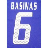 2004-06 Greece Home Basinas #6 Name Set