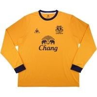 2011 12 everton away ls shirt excellent s