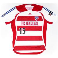 2006 FC Dallas Match Issue Signed Home Shirt Wilson #15