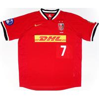 2007 Urawa Red Diamonds Match Issue AFC CL Home Shirt Sakai #7
