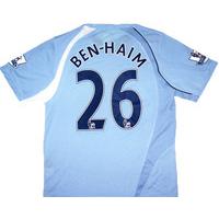 2008-09 Manchester City Match Issue Home Shirt Ben-Haim #26