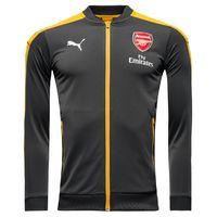 2016-2017 Arsenal Puma Stadium Jacket (Ebony)