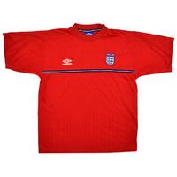 2000 England Umbro Training Shirt (Excellent) XL