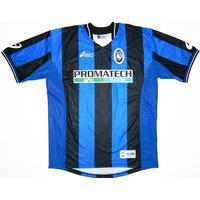 2002 03 atalanta home shirt excellent xl