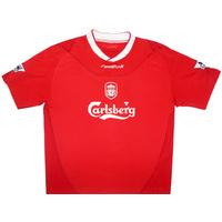 2002-04 Liverpool Home Shirt (Very Good) XL
