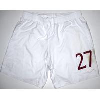 2010 11 manchester city match worn europa league home shorts 27 j