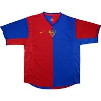 2002 04 fc basel home shirt excellent xl