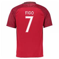 2016 17 portugal home shirt figo 7