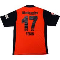 2009-10 Eintracht Frankfurt Home Shirt Fenin #19 (Very Good) L